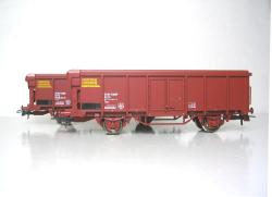ROCO HO - art. 66166 - FS coppia carri serie Tms con tetto scorrevole - ep. IV
