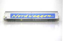 RIVAROSSI HO - art. 6157 - DB Carro a pareti scorrevoli serie Habis della Nordwaggon