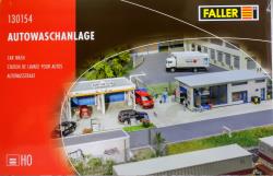 FALLER HO - art. 130154 - Stazione di Lavaggio Auto, FALLER HO - art. 130154 - Stazione di Lavaggio Auto
2 pezzi di dimensioni
A 163x67x48 mm 
B 152x64x60 mm