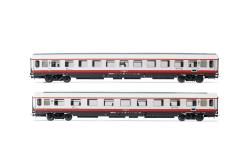 RIVAROSSI HO - art. HR 4285 - FS set 2 carrozze UIC-Z 2 classe (ex 1 classe)rinnovate (progetto 901/300)livrea FrecciaBianca Epoca VI - Altra Numerazione) , RIVAROSSI HO - art. HR 4285 - FS set 2 carrozze UIC-Z 2 classe (ex 1 classe)rinnovate (progetto 901/300)livrea FrecciaBianca Epoca VI - Altra Numerazione) - dotate di gancio estraibile a norme NEM e cinematisco per allontanamento timoneria in curva
Modello in offerta speciale a 107,10 Euro (Listino 119 Euro)