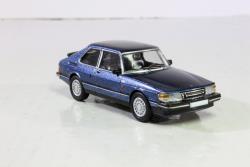BREKINA HO art. PCX8700122 - Saab 900 Turbo blu nero metallizzata 1986 , BREKINA HO art. PCX8700122 - Saab 900 Turbo blu nero metallizzata 1986 - Versione inedita del modello - Immancabile sui plastici e diorami italiani in Epoca IV - Modello molto dettaglato della nuova serie PCX87