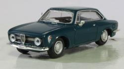 BREKINA HO art. 29752 - ALFA ROMEO Giulia Sprint GT grigio scuro, BREKINA HO art. 29752 - ALFA ROMEO Giulia Sprint GT grigio scuro - Quadrifoglio verde - Versione inedita del modello - Immancabile sui plastici e diorami in Epoca IV - Modello molto dettaglato