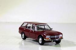 BREKINA HO - Art. PCX870350 Peugeot 504 Break - rosso scuro , BREKINA HO - Art. PCX870350 Peugeot 504 Break - rosso scuro -immancabile sui plastici e diorami italiani in Epoca IV - Modello molto dettagliato 