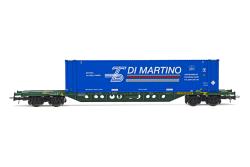 Rivarossi HO - art. HR 6577 - FS Carro pianale a 4 assi serie Sgnss con container della Soc. DI MARTINO da 45T - Epoca V, Rivarossi HO - art. HR 6577 - FS Carro pianale a 4 assi serie Sgnss con container della Soc. DI MARTINO da 45T - Epoca V
Carro molto ben definito e particolareggiato completo di gancio estraibile a norme NEM e cinematismo per allontanamento timoneria in curva - Prodotto in offerta speciale a 62,01 Euro (Listino 68,90 Euro)