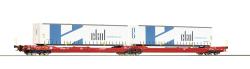 ROCO HO - art. 77386 DB AG Carro a doppia tasca articolata, tipo Sdggmrs 738, Epoca VI
