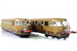 Os.kar HO art. OS-2052 FS ALn 556.2217 + ALn 556.2225 Epoca IV FS set 2 automotrici ALn 556.2217 motorizzata e ALn 556.2225 non motorizzata ep. IV livrea castano isabella. , Os.kar HO art. OS-2052 FS ALn 556.2217 + ALn 556.2225 Epoca IV
FS set 2 automotrici ALn 556.2217 motorizzata e ALn 556.2225 non motorizzata ep. IV livrea castano isabella. 
Modello finemente dettagliato con arredo interno riportato e illuminati di serie con comando separato (sia in analogico che in digitale) per vano passeggeri, cabine di guida e luci frontali. Presa per decodel Plux 22. Speacker installato di serie. 2 motori a 5 poli nascosti sotto il pavimento. Vano decoder e switches accessibile nel sotto cassa
In offerta speciale a 332,90 (listino 369,90)