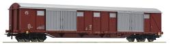 Roco HO - art. 76496 -  FS Carro merci chiuso a 4 assi tipo Gabs - Epoca IV, Roco HO - art. 76496 -  FS Carro merci chiuso a 4 assi tipo Gabs - Epoca IV
Modello con gancio estraibile a norme NEM e con cinematismo per allontanamento timoni in curva 
■ Con nuovo numero di matricola
■ Esecuzione secondo il modello originale
■ Modello con alette di ventilazione applicate separatamente
