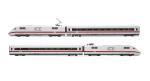 LIMA EXPERT HO - art. HL1751 - DB - BR 401 (ICE 1) in livrea Epoca VI -  Set 4 unità con 2 locomotive (motorizzata + dummy) e 2 carrozze intermedie una 1 e una 2 classe , LIMA EXPERT HO - art. HL1751 - DB - BR 401 (ICE 1) in livrea Epoca VI -  Set 4 unità con 2 locomotive (motorizzata + dummy) e 2 carrozze intermedie una 1 e una 2 classe 
Spettacolare convoglio finalmente in esatta scala 1:87 molto rifinito - motore centrale con trasmissione cardanica - luci bianche e rosse con inversione automatica - predisposizione decoder 21pin
(previsti anche set di completamento entro 2 trim 2023 - HL4675 + HL4678)
Modello in offerta speciale a Euro 224 (Listino 248,90) 