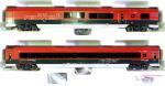 JEAGERNDORFER HO - art. 71218 - OBB RailJet Serie High End Edition Set 2 carrozze con ILLUMINAZIONE INTERNA una Ristorante 1cl serie ARbmpz l'altra serie Bmpz 2cl Economy, JEAGERNDORFER HO - art. 71218 - OBB RailJet Serie High End Edition Set 2 carrozze con ILLUMINAZIONE INTERNA una Ristorante 1cl serie ARbmpz l'altra serie Bmpz 2cl Economy - Numerazioni 738185-90 659-7 e 738122-90 359-4 Relazione Wien SB - Venedig S. Lucia
Stupende carrozze di completamento del bellissimo convoglio che collega la nostra Venezia con la capitale Austriaca.
Dotate di fine arredo interno e cinematismo per allontanamento timoneria in curva
Proposte in Offerta Speciale a 158 Euro (Listino 176)