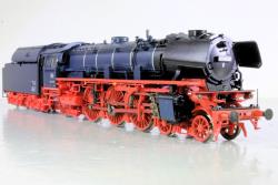 ROCO HO art. 70030 - DB Locomotiva a vapore per treni rapidi 03 1050 della ferrovia federale tedesca Livrea blu per treni speciali - Epoca III