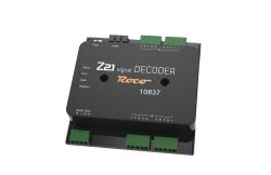 ROCO - art. 10837 Z21 signal DECODER  Modulo per controllo segnali, ROCO - art. 10837 Z21 signal DECODER  Modulo per controllo segnali
Il DECODER di segnali Z21 è un decodificatore DCC universalmente applicabile per segnali luminosi complessi.

■ Aggiornabile
■ Ampiamente configurabile
■ Compatibile con RailCom

RailCom è un marchio registrato della società Lenz Elektronik GmbH.


