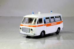 BREKINA HO - art. 34415 Fiat 238 Ambulanza 1966, BREKINA HO - art. 34415 Fiat 238 Ambulanza 1966 - Immancabile sui plastici e diorami italiani in Epoca IV-V - Modello molto dettagliato