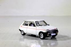 BREKINA HO - art. PCX870511 Renault 5 Alpine, bianca, 1980, BREKINA HO - art. PCX870511 Renault 5 Alpine, bianca, 1980 - Immancabile sui plastici e diorami italiani in Epoca IV-V - Modello molto dettagliato