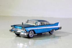 BREKINA HO - art. 19678 Plymouth Fury, Blù Met., 1958 