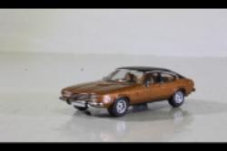 BREKINA HO - art. PCX870647 Ford Capri MK II marrone met.  tetto nero, 1974