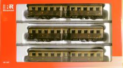 RIVAROSSI H0 HR4369 - FS Set 3 carrozze 