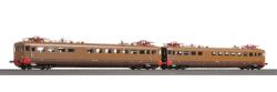 Os.kar HO art. OS-2098 - FS Set di ALe 880.023 mot. + ALe 880.011 dummy -  livrea Livrea Castano-Isabella Epoca IV - - Disponibile a gennaio 2024 - APERTE PRENOTAZIONI CON SCONTO ULTERIORE 5% PER CHI LE PRENOTA ENTRO 15 DICEMBRE 2023, Os.kar HO art. OS-2098 - FS Set di ALe 880.023 mot. + ALe 880.011 dummy -  livrea Livrea Castano-Isabella Epoca IV
Set di ALe 880.023 mot. + ALe 880.011 dummy entrambe testate tronche e con intercomunicante, fanali di origine e trombe corte, finestrino bagagliaio accecato per fare posto all'armadio RS, con loghi fumatori, pantografi tipo FS 42LR. Telaio in metallo, cassa e sotto cassa in ABS. Respingenti molleggiati. Fornito con un frontale in configurazione chiusa e l'altro in configurazione aperta, con mantice (possibilità di configurare a scelta tutti i frontali grazie agli aggiuntivi in dotazione). Dotato di doppia motorizzazione cardanica a 5 poli e trasmissione su entrambi i carrelli con giunti telescopici, timoni di allontanamento e porta gancio a norma NEM su entrambe le testate. Inversione delle luci in base al senso di marcia bianco/rosso. Illuminazione interna di serie. Luci configurabili in analogico tramite micro interruttori ed in digitale tramite funzioni (luci di testa, luci di coda, vano viaggiatori, cabina A e cabina B). Modello predisposto per installazione di decoder PLUX-22 e con altoparlante installato e cablato di serie. Raggio minimo suggerito 420mm. 
Modello in offerta speciale a 354 Euro (Listino 393,90 Euro)
Disponibile a gennaio 2024 - APERTE PRENOTAZIONI CON SCONTO ULTERIORE 5% PER CHI LE PRENOTA ENTRO 15 DICEMBRE 2023