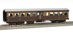 Os.kar HO - art. OS-3300.2 FS Carrozza Corbellini Serie BZ 38.347 Livrea Castano Isabella Epoca III, Os.kar HO - art. OS-3300.2 FS Carrozza Corbellini 2 Cl. Serie BZ 38.347 Livrea Castano Isabella Epoca III
Bellissima carrozza molto dettagliata completa di ganci estraibili a norme NEM e dispositivo per allontanamento timoneria in curva
Modello in offerta speciale a 44 Euro (Listino 54,90)
