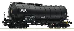 ROCO HO - art. 76541 DB Carro cisterna, tipo Zaes, della GATX noleggiato dalla Deutsche Bahn. - Epoca VI