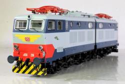 RIVAROSSI HO - ART. HR2966S FS, locomotiva elettrica E.656, 2a serie, livrea di origine, con gocciolatoio, ep. IV - VERSIONE SOUND