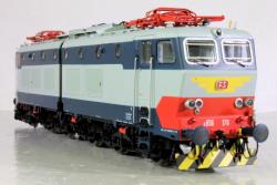 RIVAROSSI HO - ART. HR2968S FS, locomotiva elettrica E.656.170 4a serie, livrea di origine, senza gocciolatoio, con smorzatori, ep. V - versione SOUND