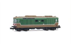 ARNOLD N - HN2654S FS locomotiva diesel D.445 1ª serie, con vetri curvi, livrea originale verde e "Isabella", ep. IV-V - SOUND, ARNOLD N - HN2654S FS locomotiva diesel D.445 1ª serie, con vetri curvi, livrea originale verde e "Isabella", ep. IV-V
Modello molto raffinato e molto dettagliato con motore centrale con volano e trasmissione cardanica - 3 luci  bianche frontali e rosse posteriori con inversione automatica secondo il senso di marcia.
Equipaggiata con decoder SOUND
Modello in offerta speciale a 274 Euro (Listino 304,90 Euro)