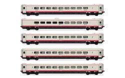 RIVAROSSI H0 - art. HR3024 FS TRENITALIA ETR 460 Set di 5 carrozze intermedie per il treno ad alta velocità ad assetto variabile  livrea "Frecciabianca", Epoca VI, RIVAROSSI H0 - art. HR3024 FS TRENITALIA ETR 460 Set di 5 carrozze intermedie per il treno ad alta velocità ad assetto variabile  livrea "Frecciabianca", Epoca VI
Bellissime carrozze tutte dotate di fine arredo interno e cinematismo per allontanamento ganci in curva
Modello in offerta speciale a 233 Euro (Listino 274,90)
